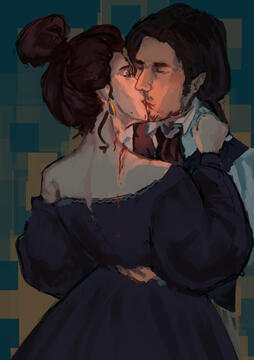 painted, pair
